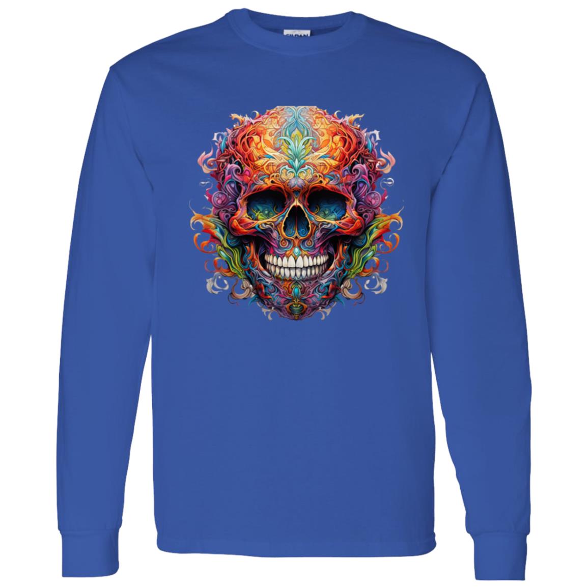 LS T-Shirt Ornamental Skull
