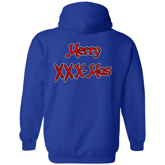 Zip Up Hooded Sweatshirt Merry XXX-Mas