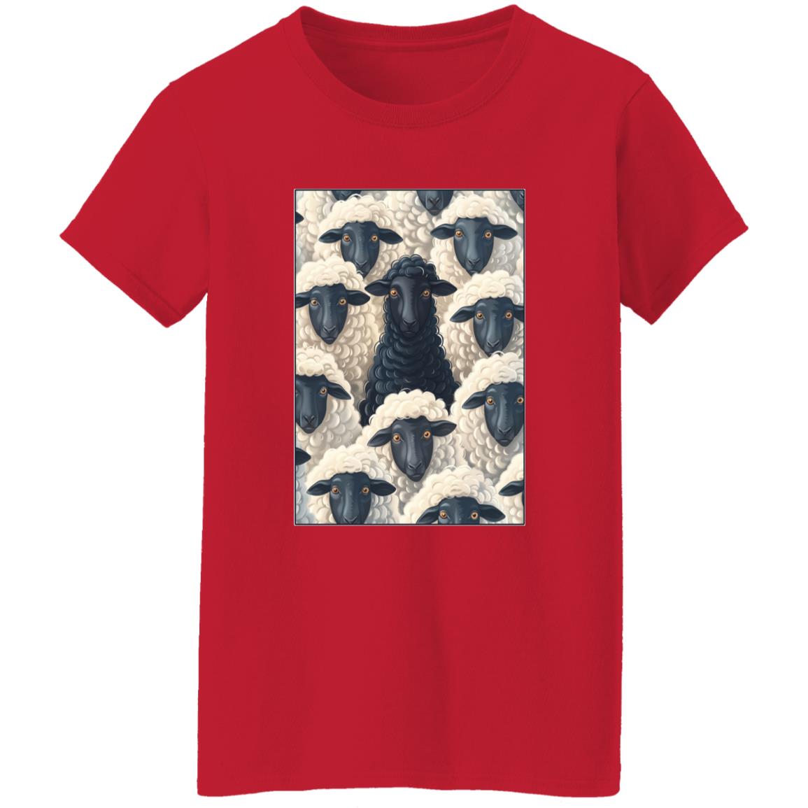 Oversized T-Shirt Black Sheep