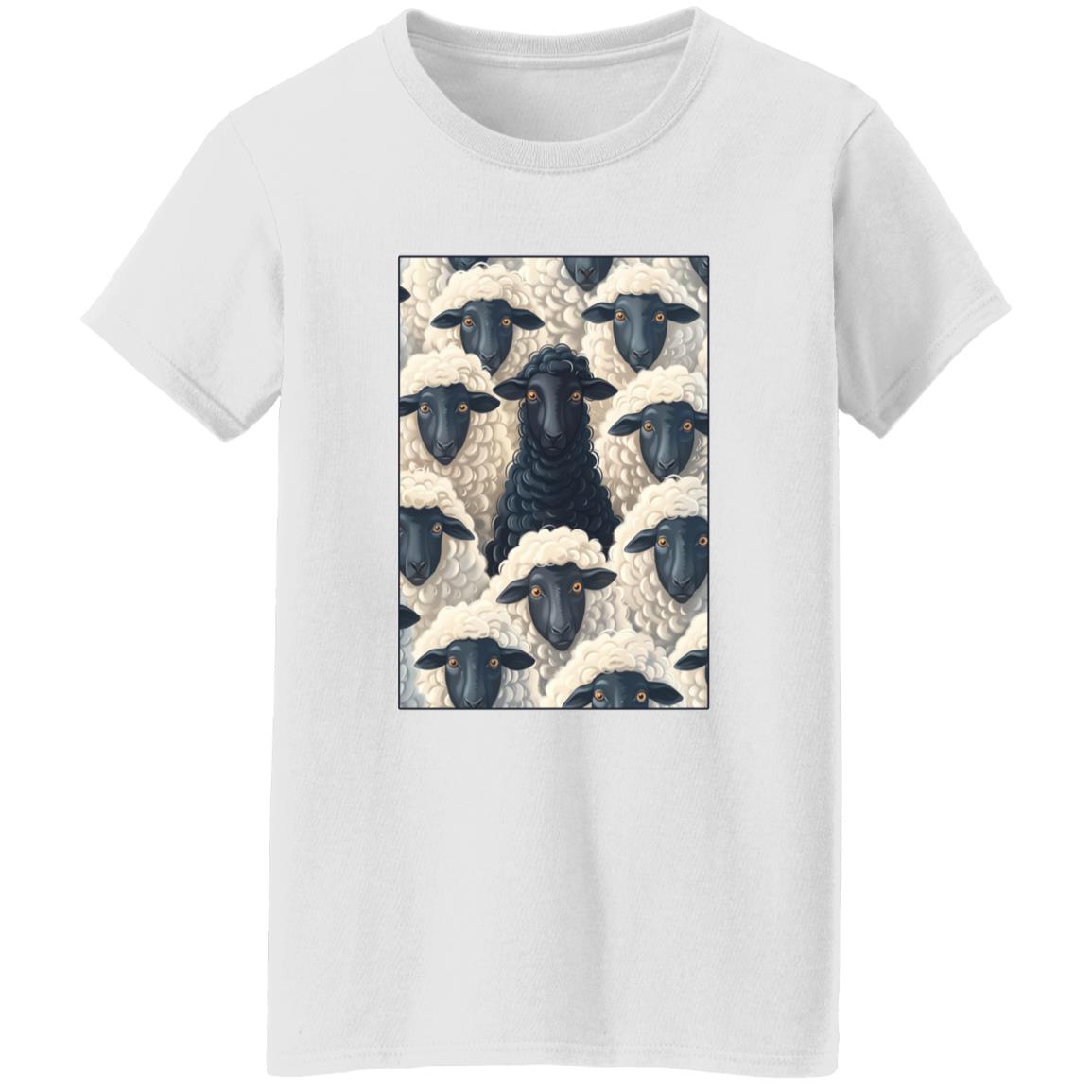 Oversized T-Shirt Black Sheep
