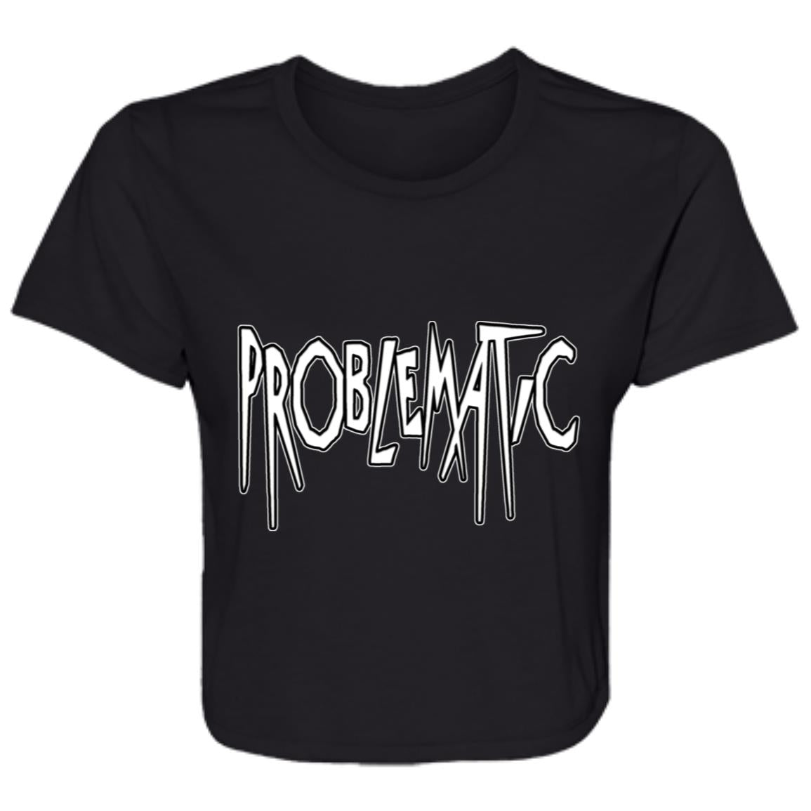 Flowy Cropped Tee Problematic