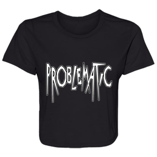 Flowy Cropped Tee Problematic