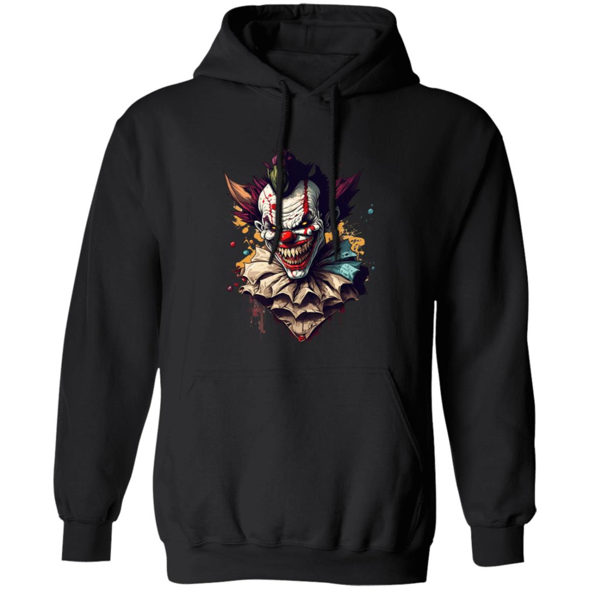 Pullover Hoodie Evil Clown