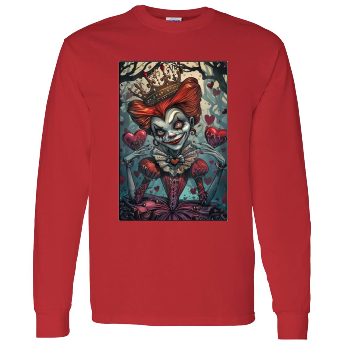 LS T-Shirt Queen Of Hearts