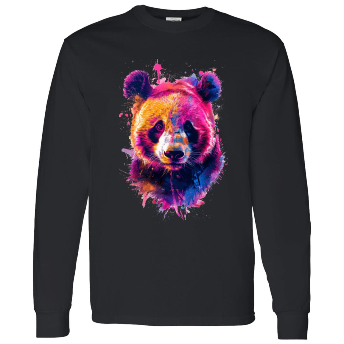 LS T-Shirt Abstract Panda