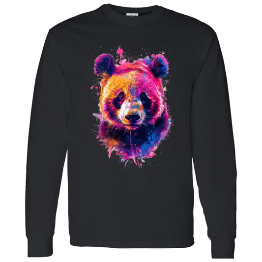 LS T-Shirt Abstract Panda