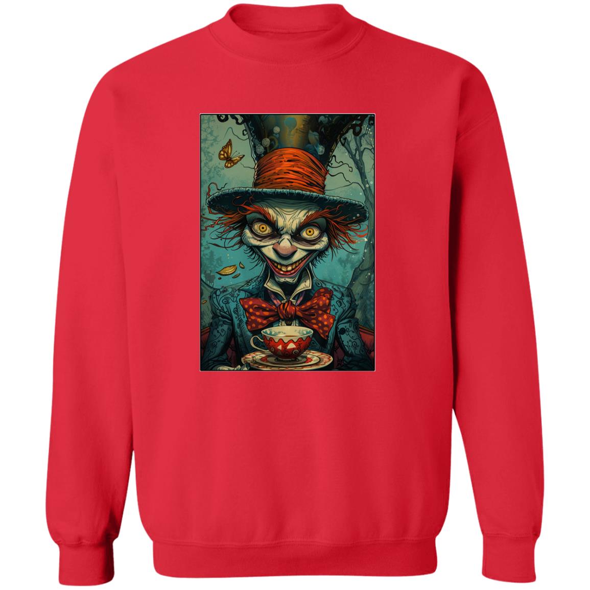 Pullover Sweatshirt Mad Hatter