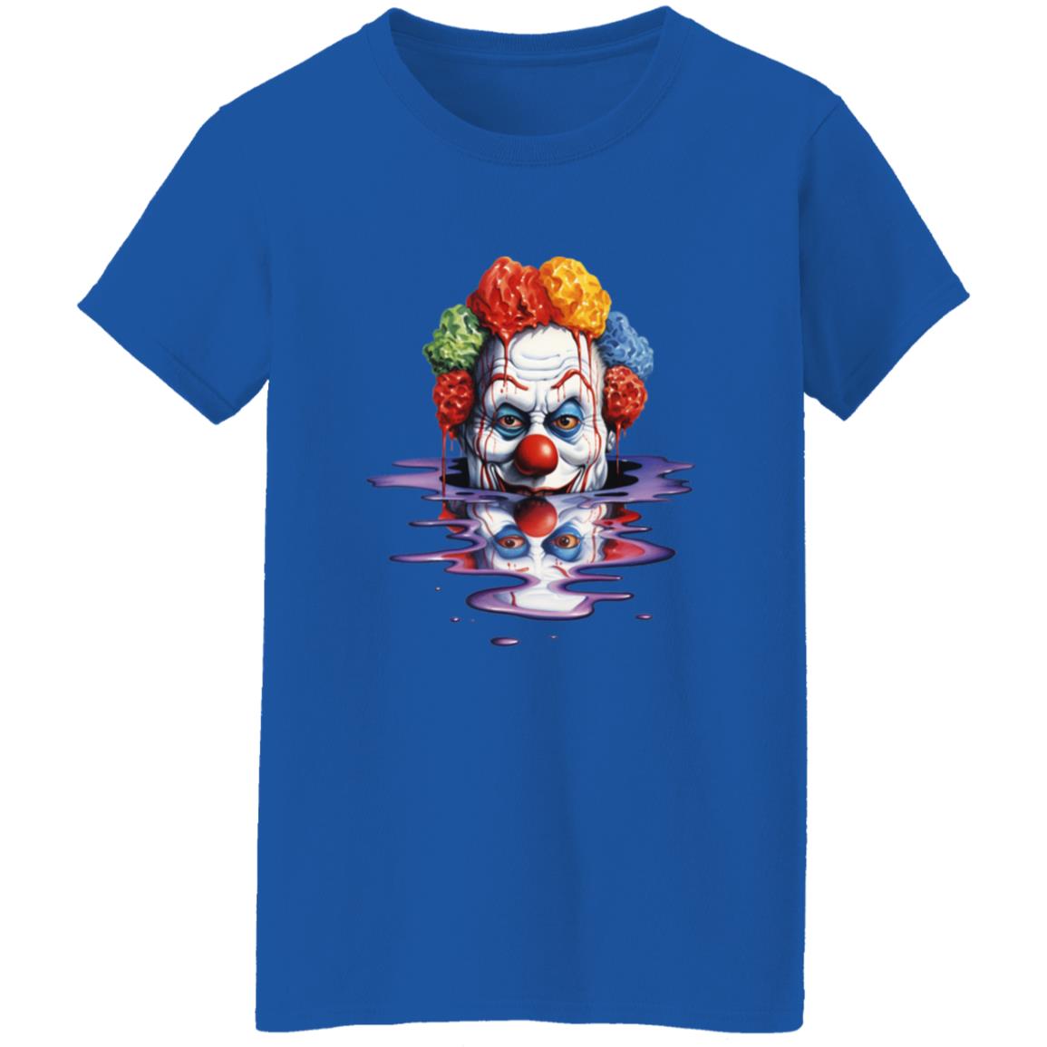 Oversized T-Shirt Submerged Clown