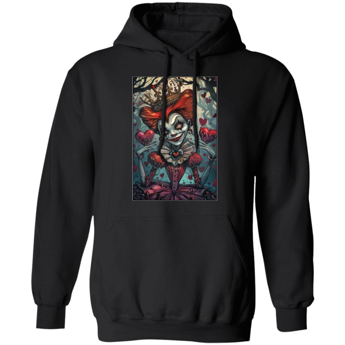 Pullover Hoodie Queen Of Hearts