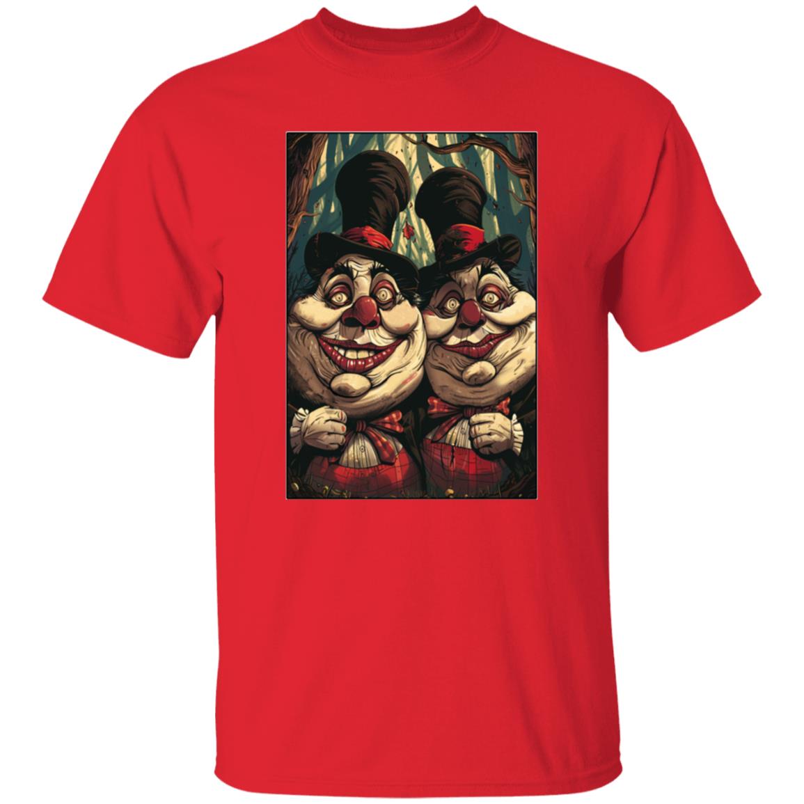 Oversized T-Shirt Tweedle Dee & Tweedle Dum