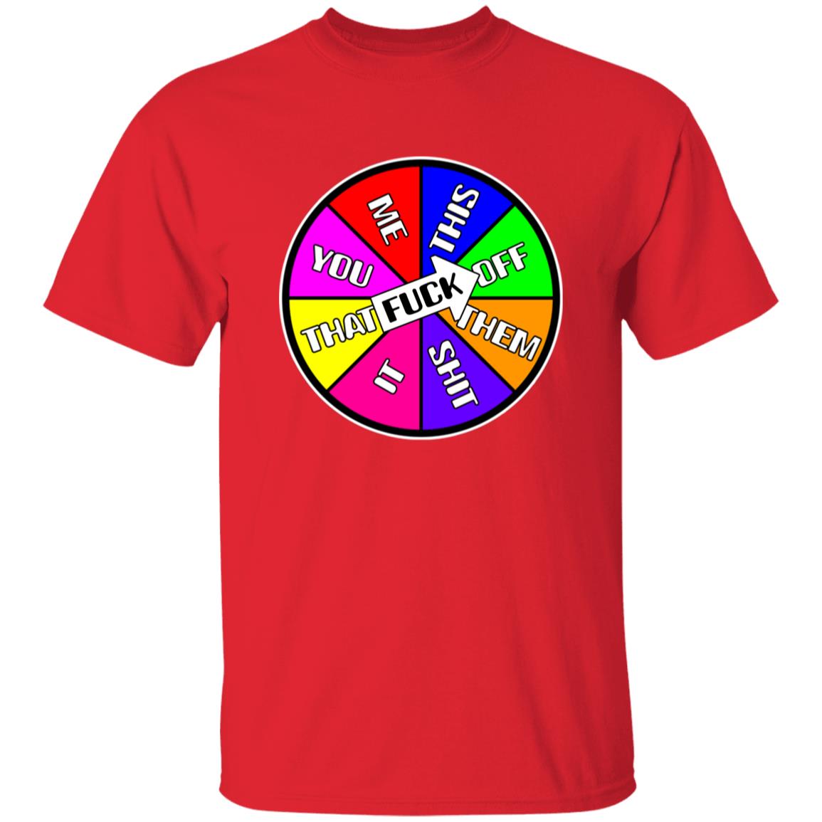 Oversized T-Shirt Fuck Spinner