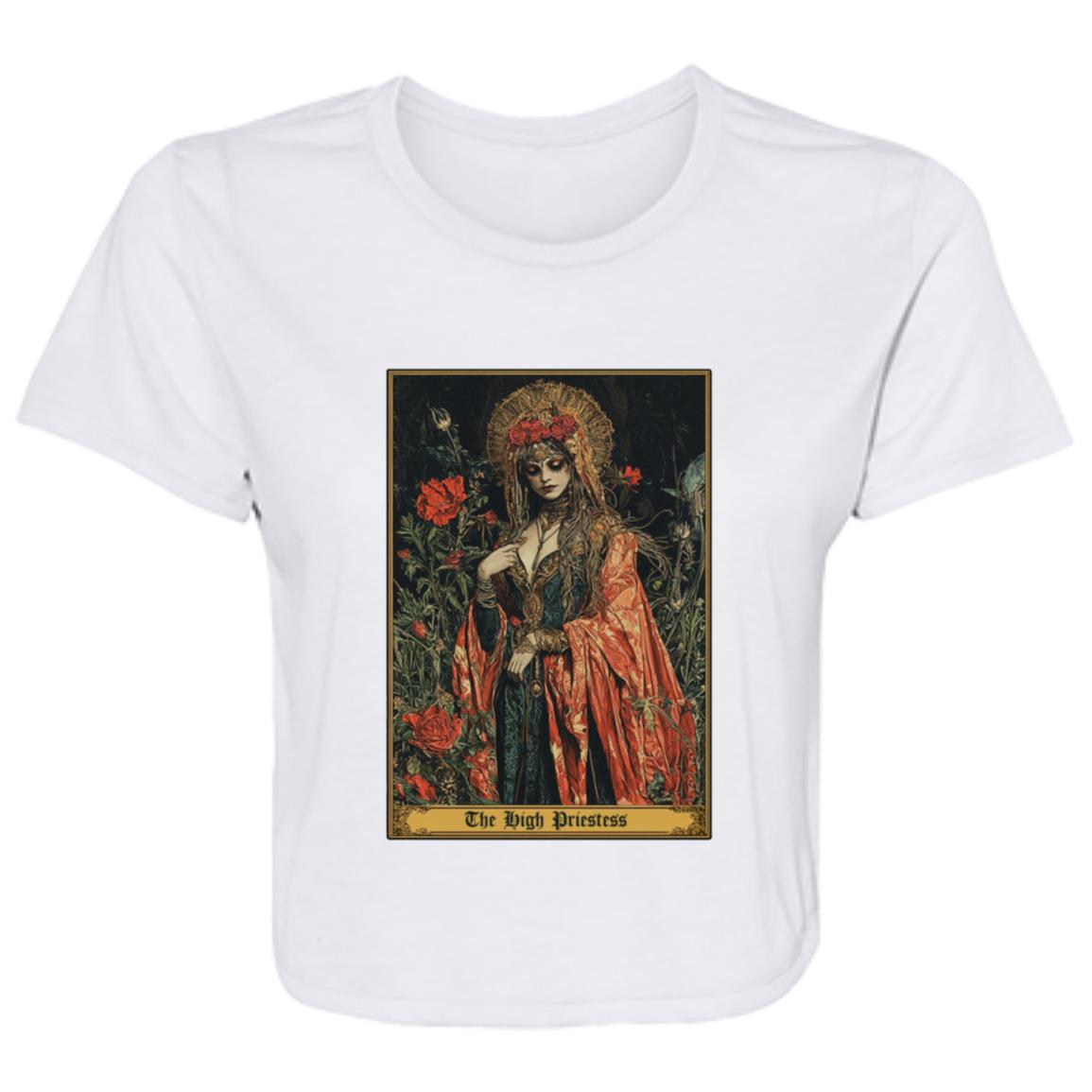 Flowy Cropped Tee The Priestess