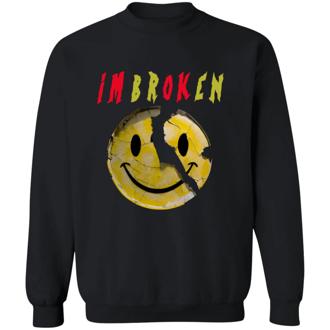 Pullover Sweatshirt IM brOKen