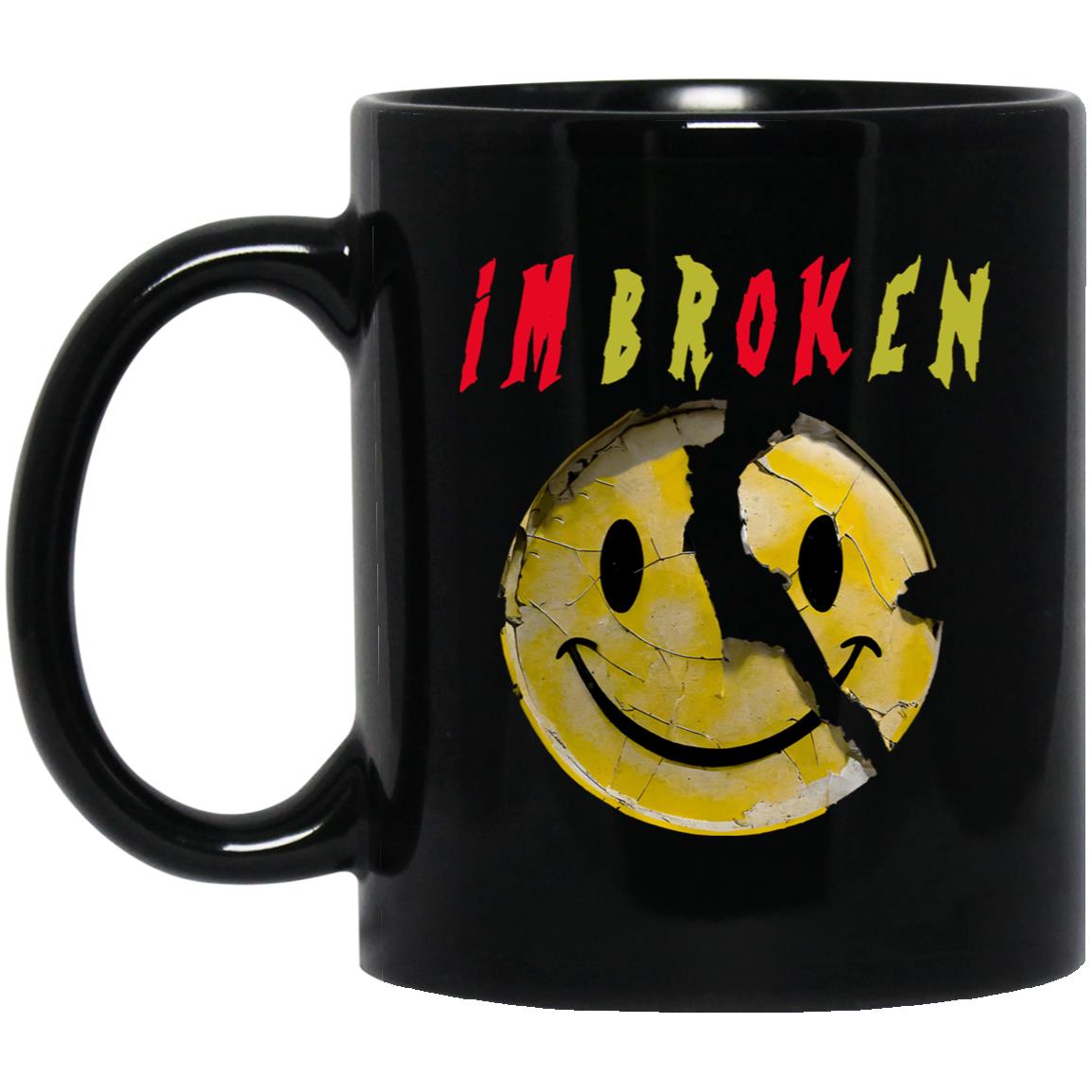 11oz Black Mug IM brOKen