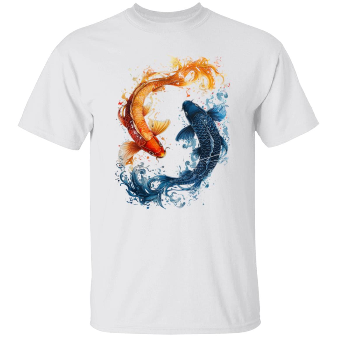 Oversized T-Shirt Koi Fish