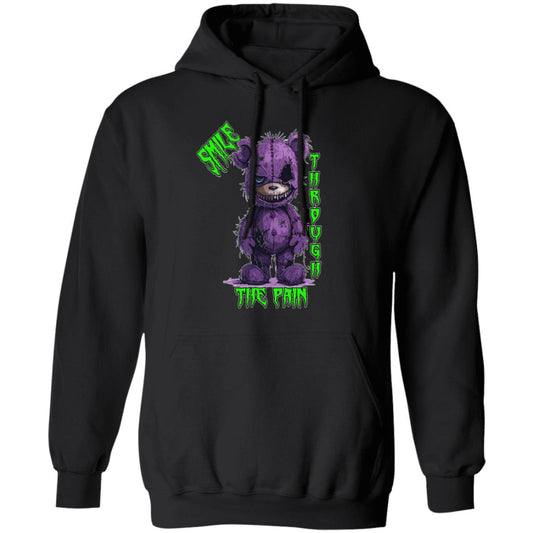 Pullover Hoodie Smile Through The Pain