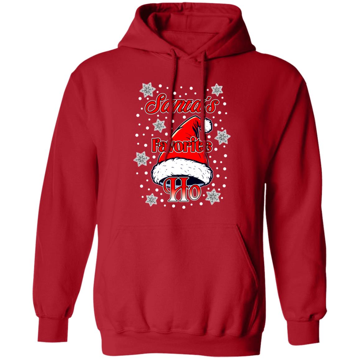 Pullover Hoodie Santa's Favorite Ho
