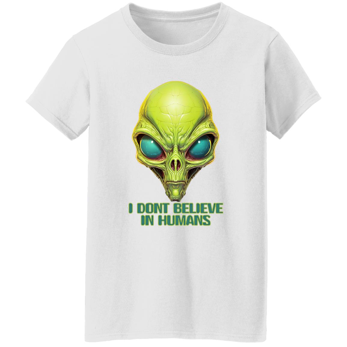 Oversized T-Shirt I Dont Believe In Humans