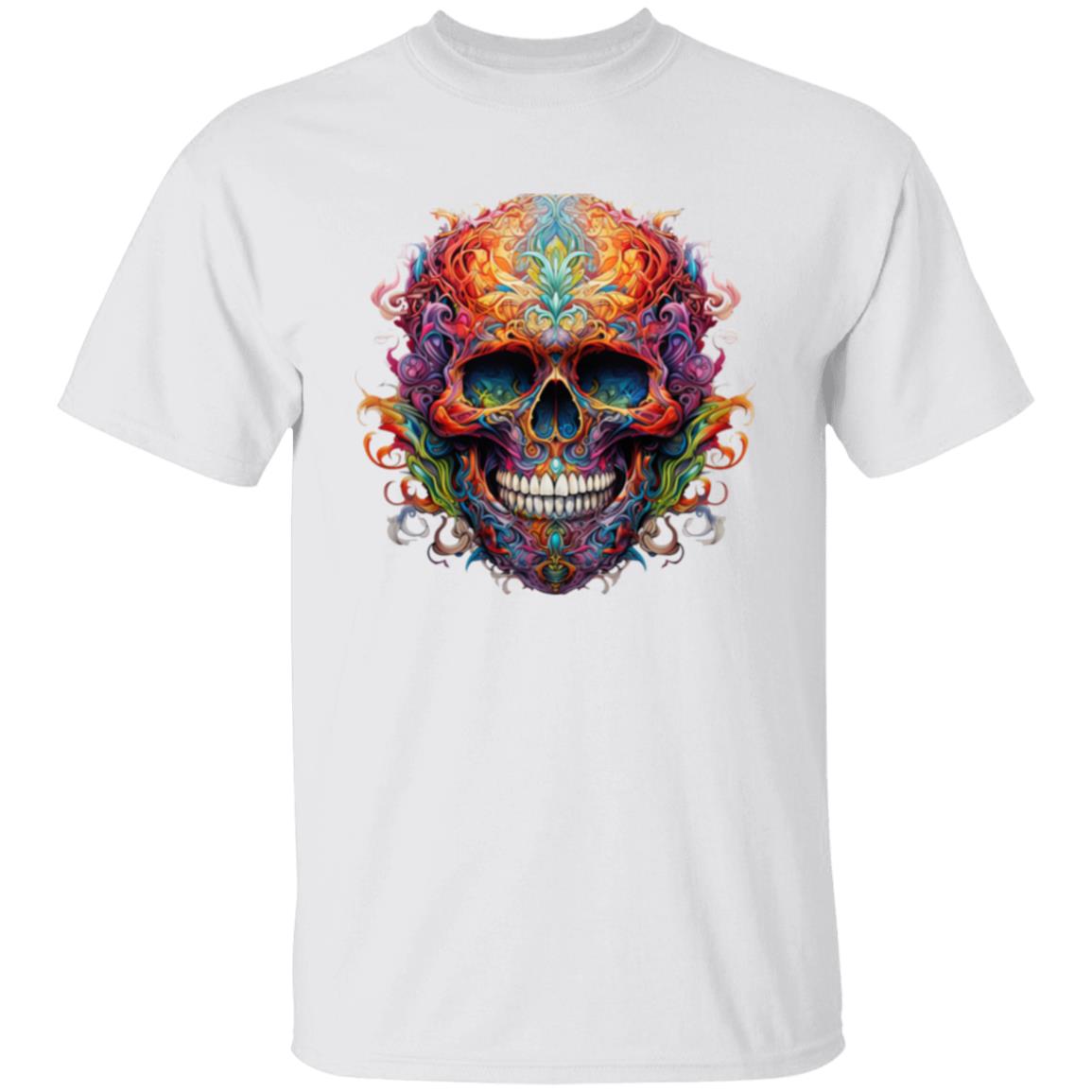 Oversized T-Shirt Ornamental Skull