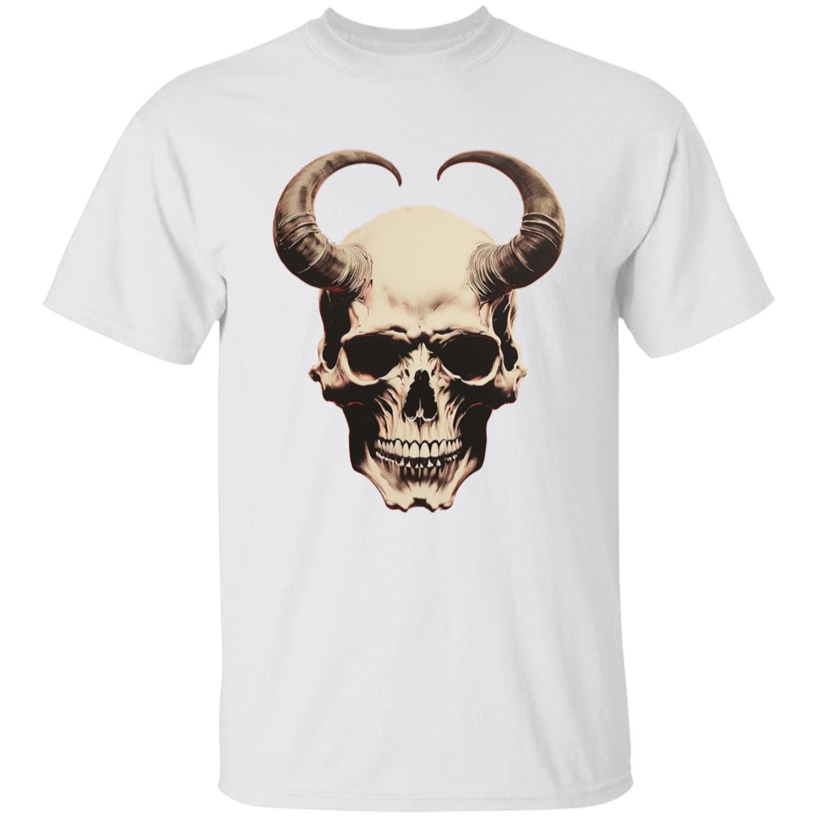 Oversized T-Shirt Horned Skull