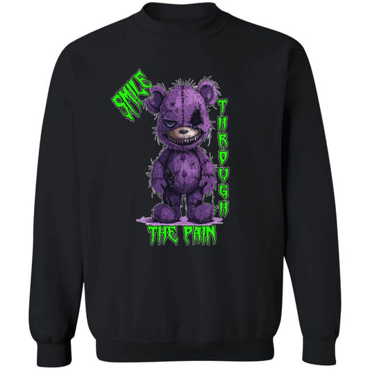 Pullover Sweatshirt Smile Through The Pain