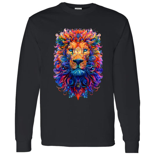 LS T-Shirt Psychedelic Lion