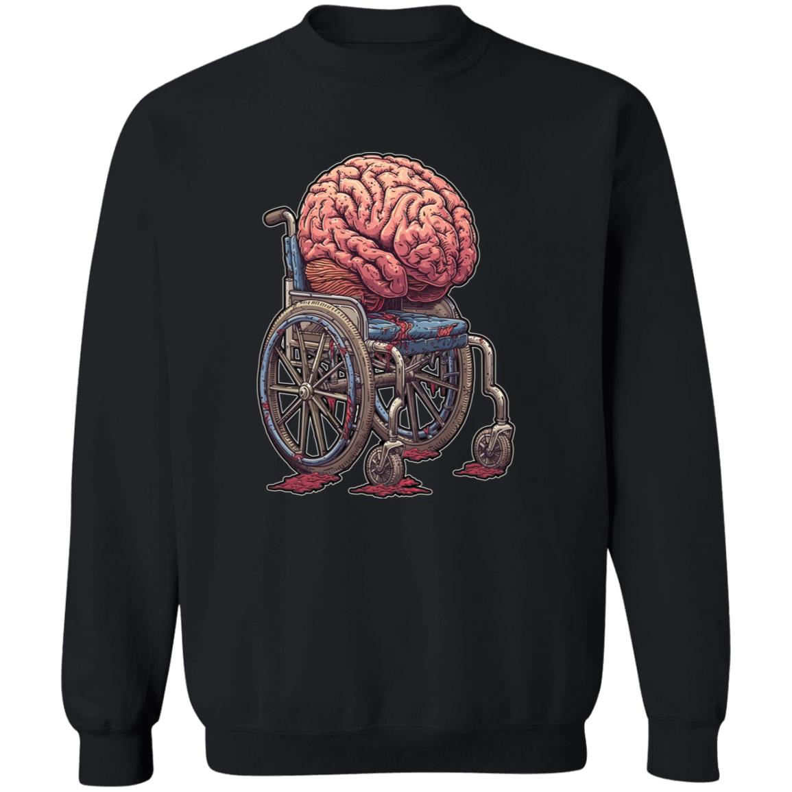 Pullover Sweatshirt Sick Mind