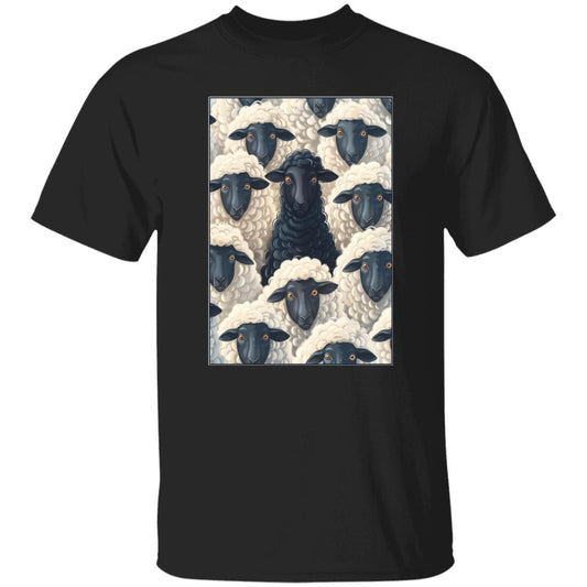 Oversized T-Shirt Black Sheep