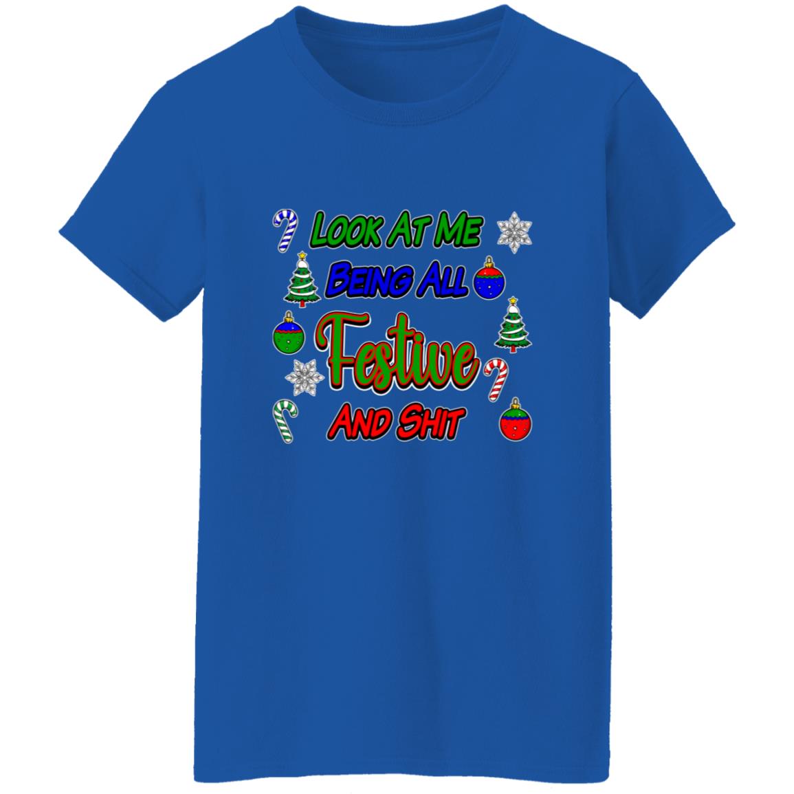 Oversized T-Shirt Festive And Shit
