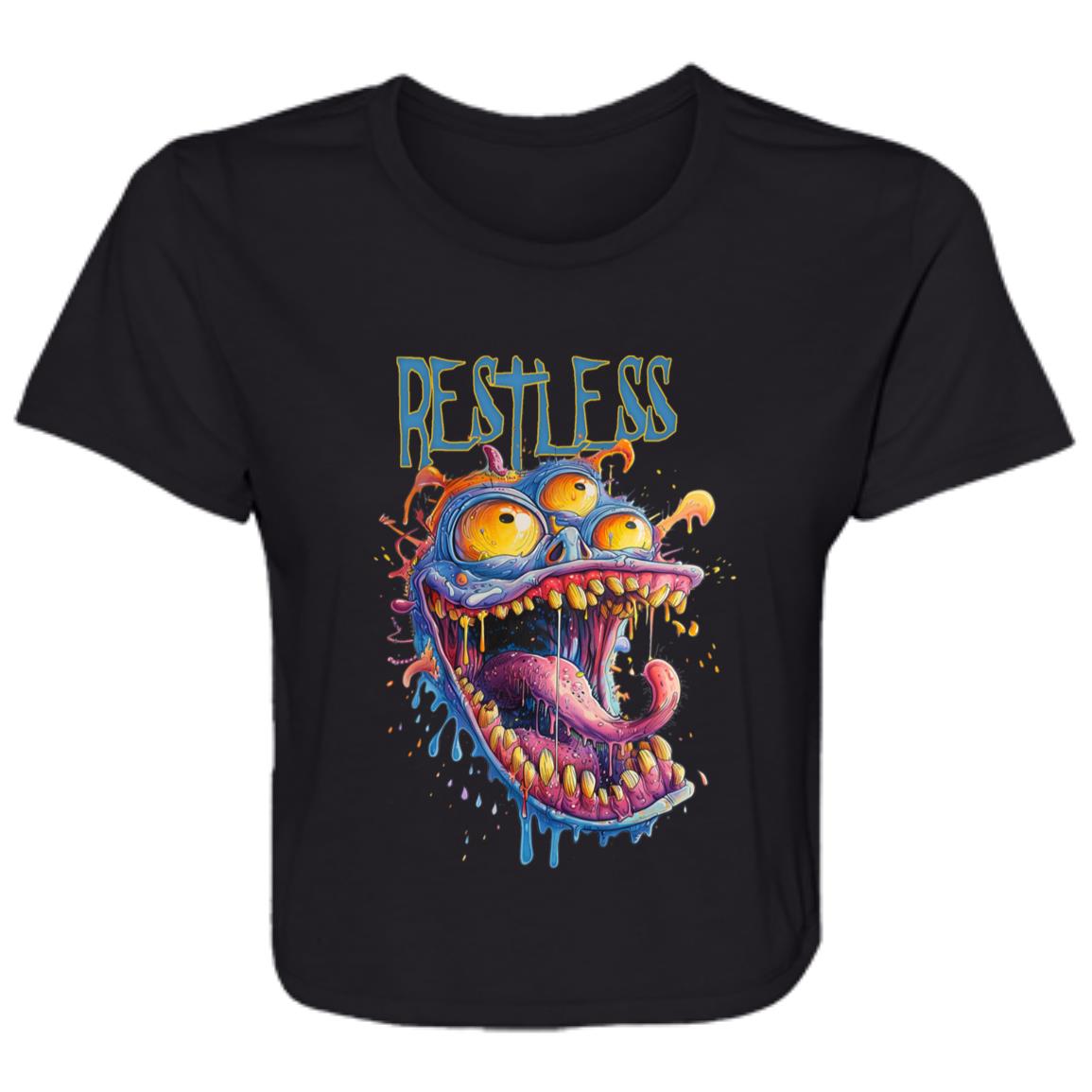 Flowy Cropped Tee Restless