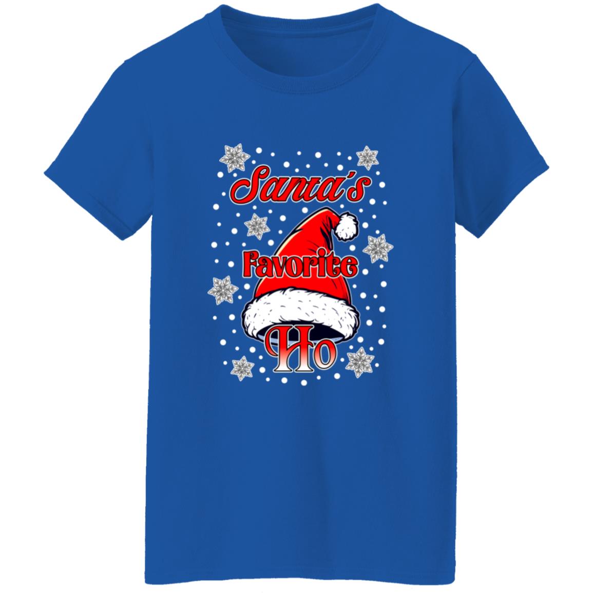 Oversized T-Shirt Santa's Favorite Ho
