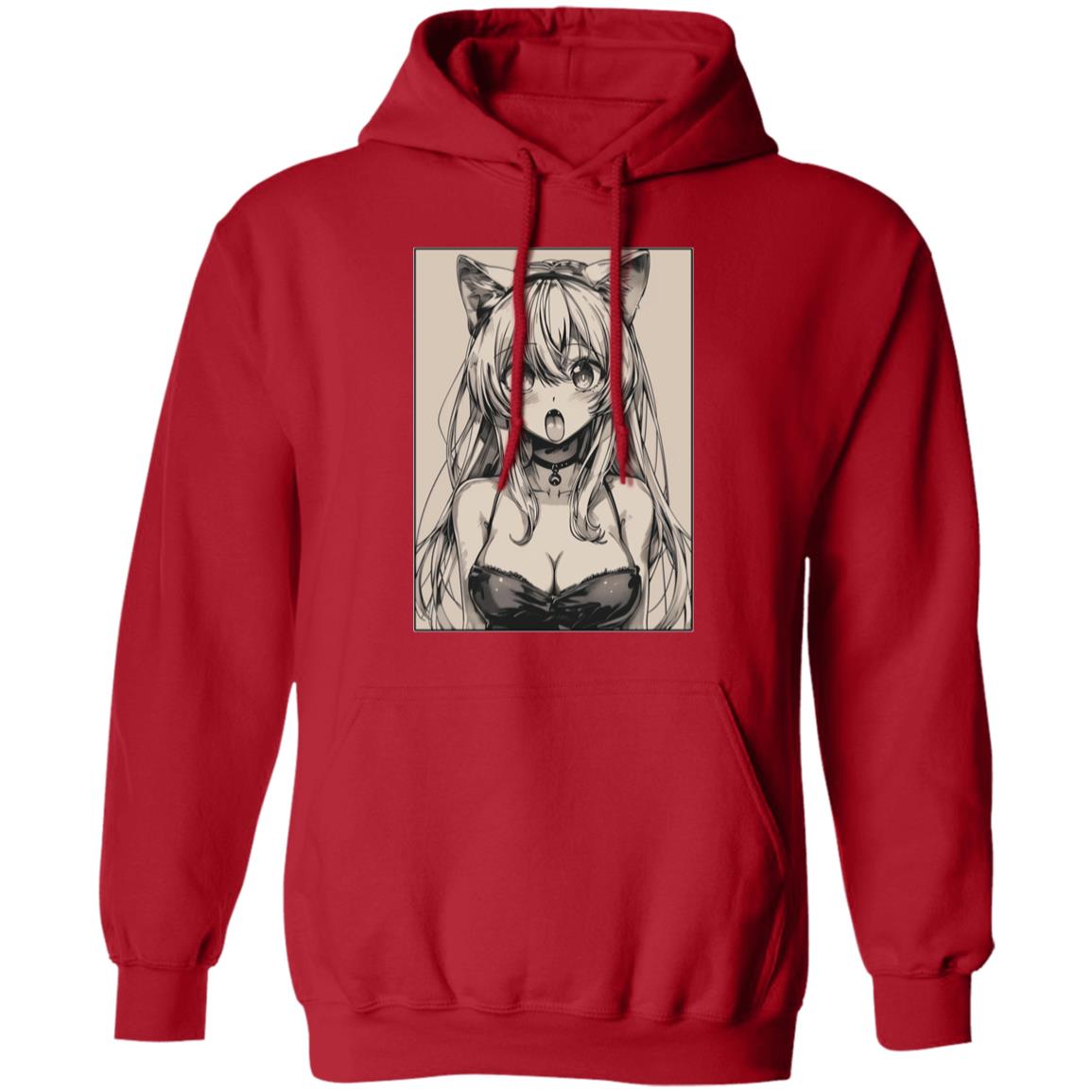 Pullover Hoodie Anime Cat Eared Girl