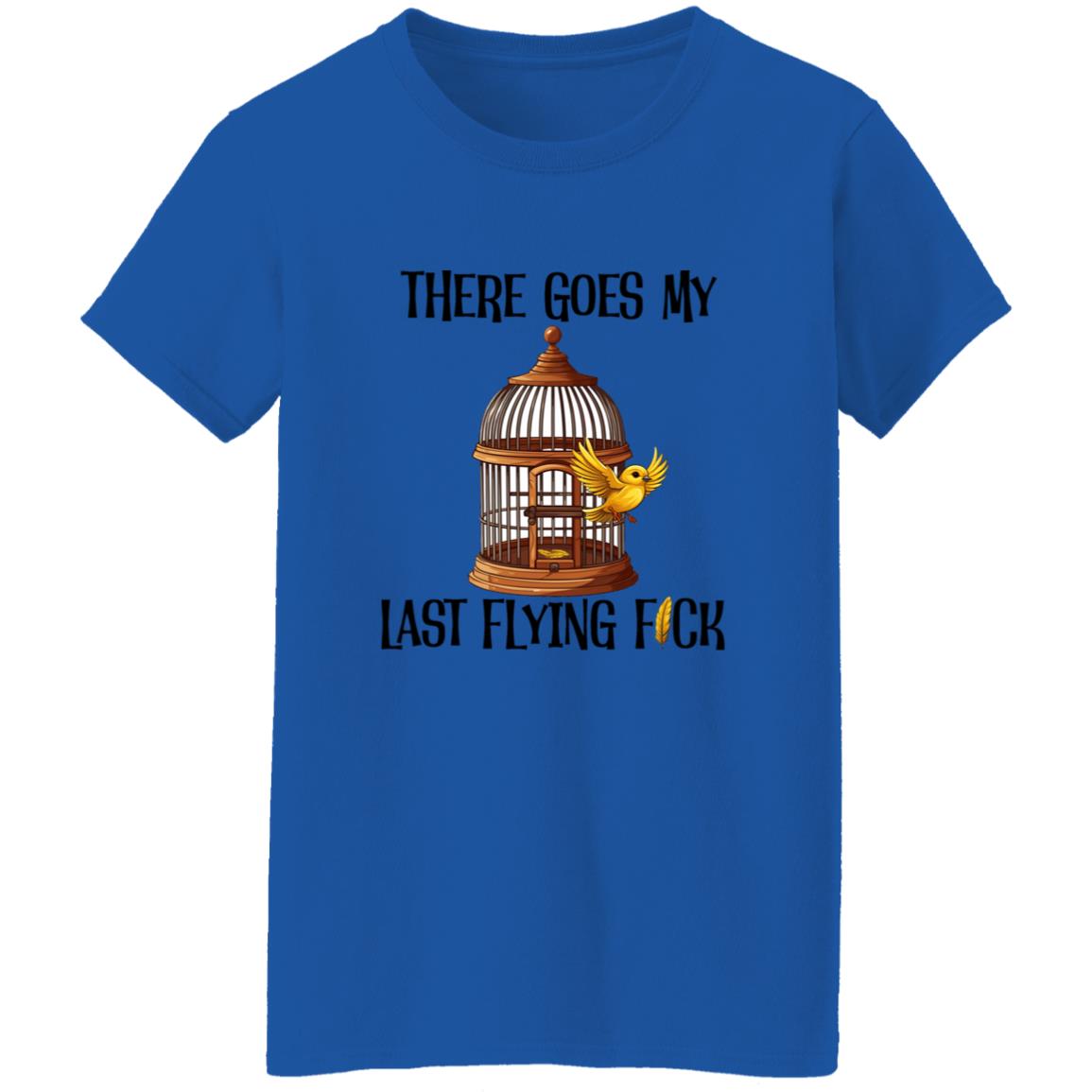 Oversized T-Shirt There Goes My Last Flying Fuck (Black)
