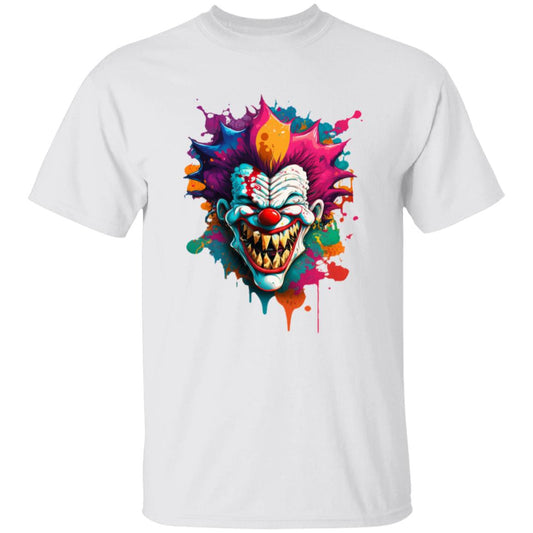 Oversized T-Shirt Paint Splatter Clown