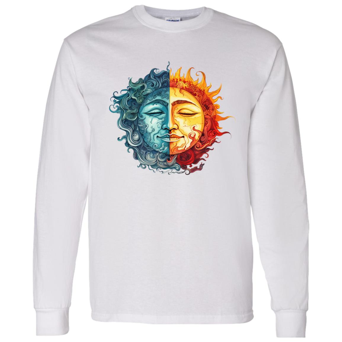 LS T-Shirt Sun & Moon Ying Yang