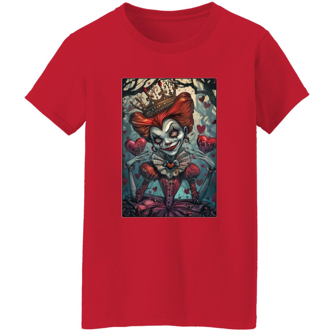 Oversized T-Shirt Queen Of Hearts