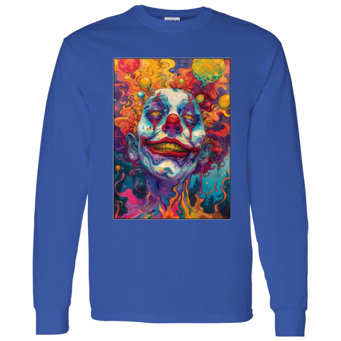 LS T-Shirt Psychedelic Clown