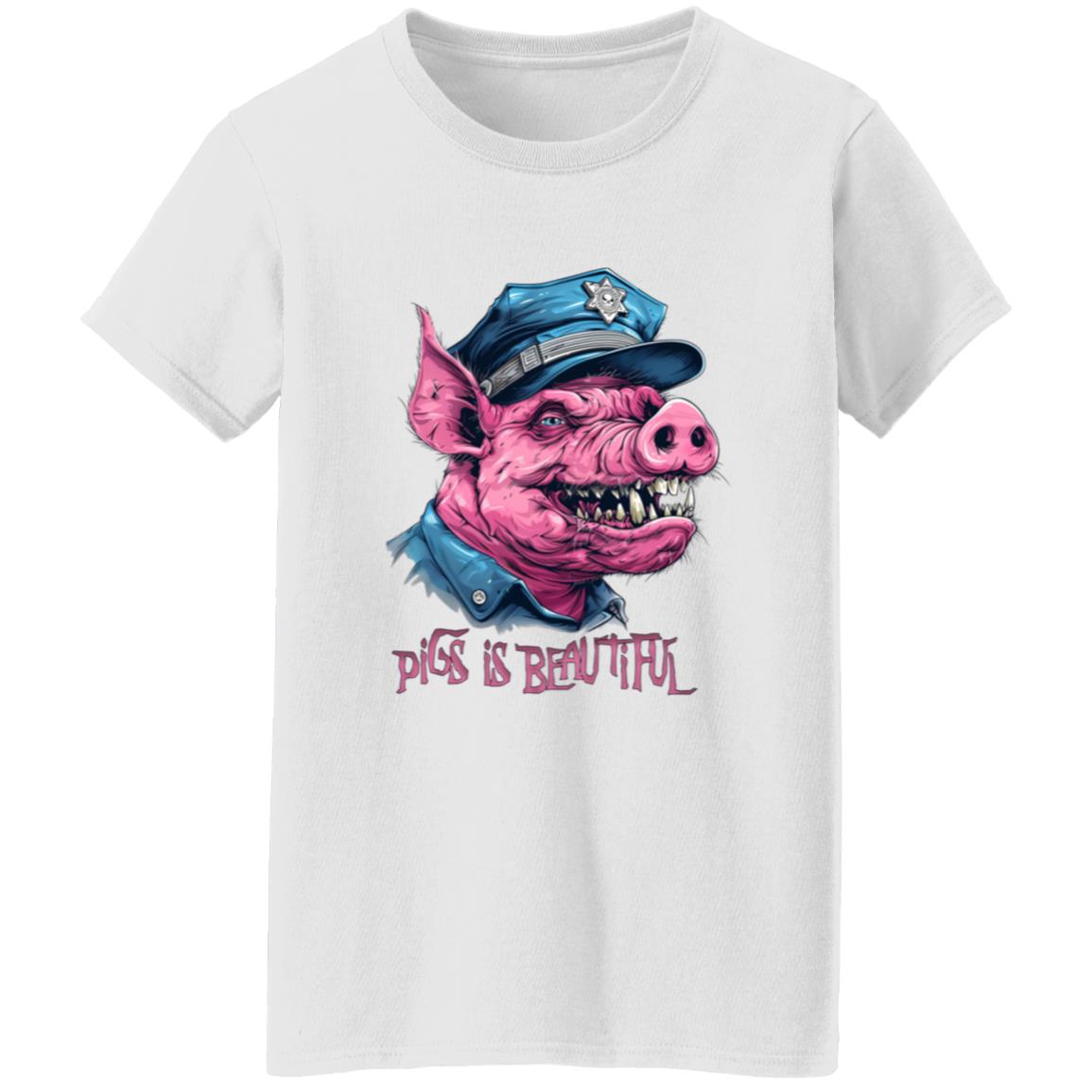 Oversized T-Shirt Pigs Is Beautiful