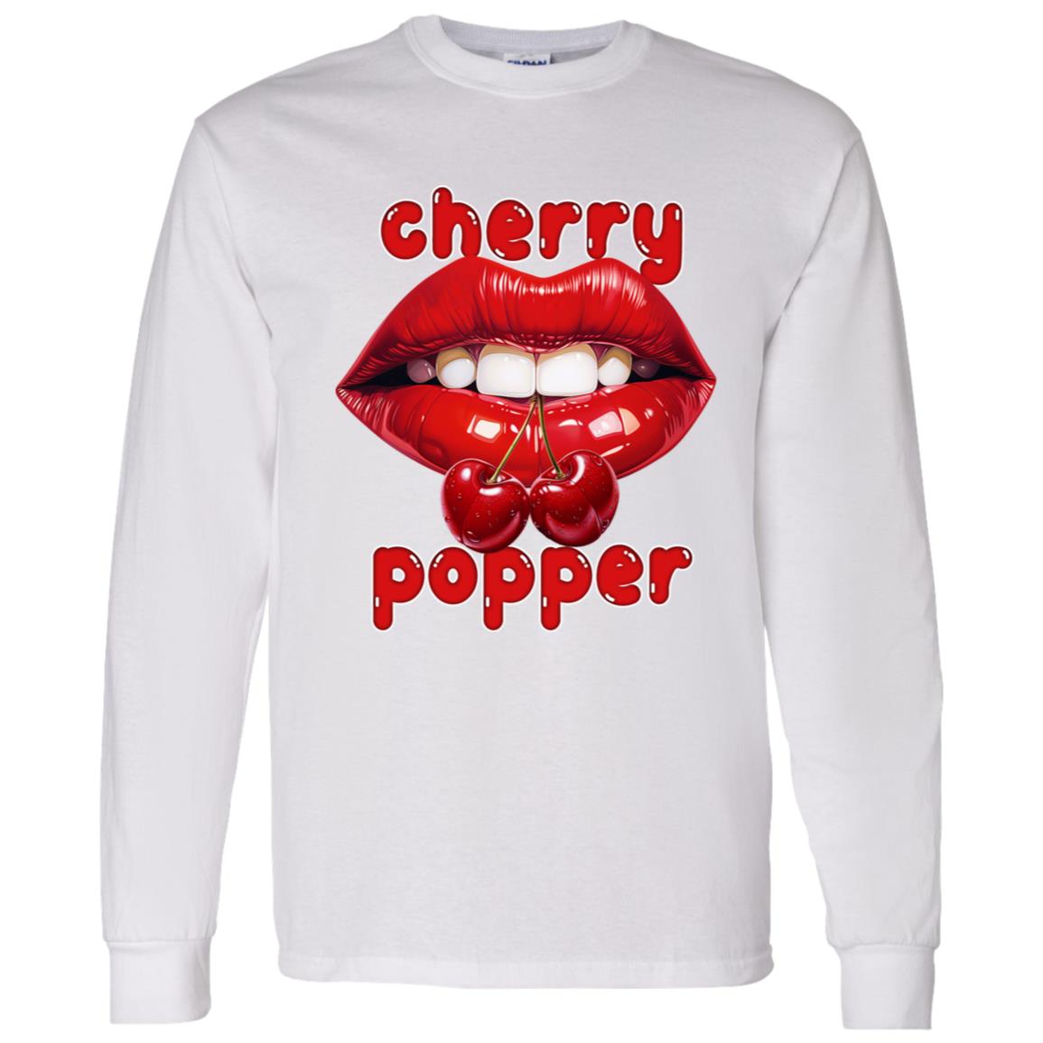 LS T-Shirt Cherry Popper