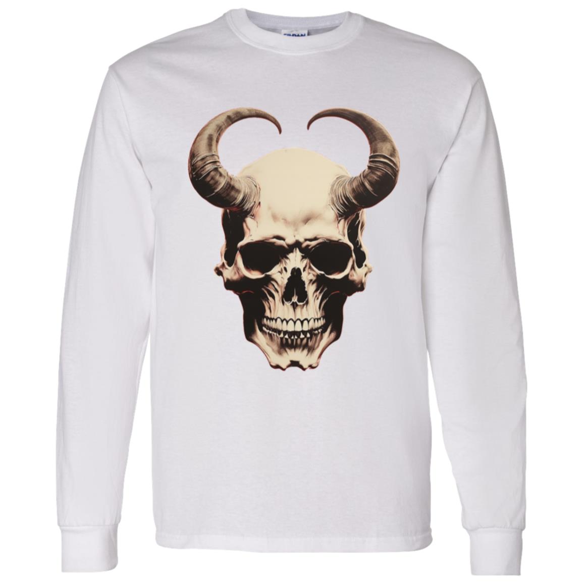 LS T-Shirt Horned Skull