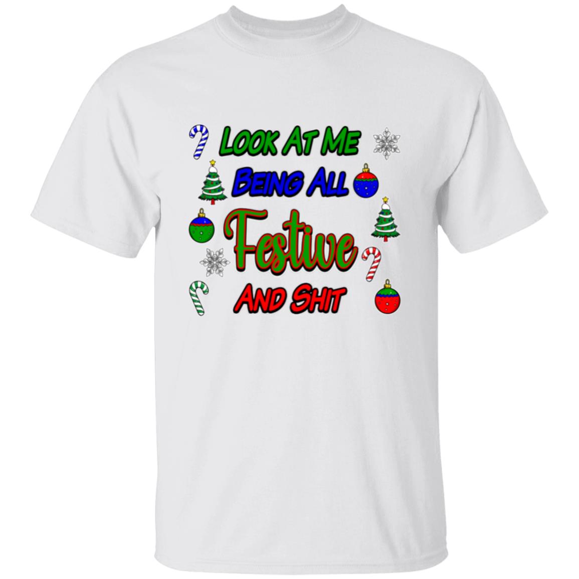 Oversized T-Shirt Festive And Shit