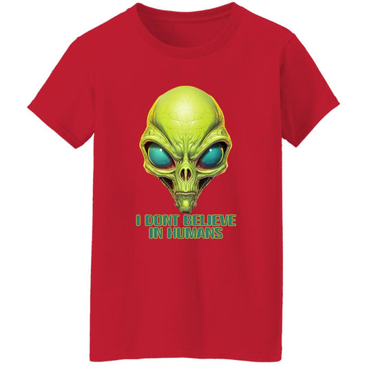 Oversized T-Shirt I Dont Believe In Humans