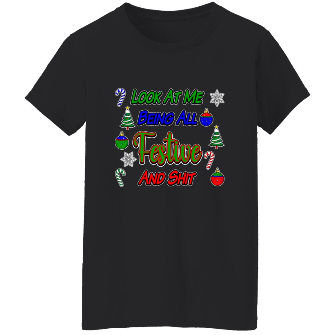 Oversized T-Shirt Festive And Shit