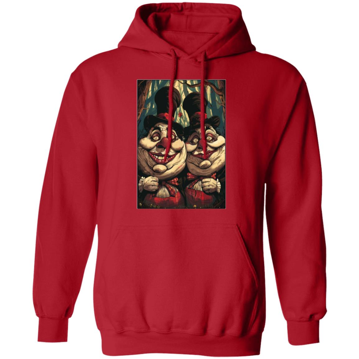 Pullover Hoodie Tweedle Dee & Tweedle Dum
