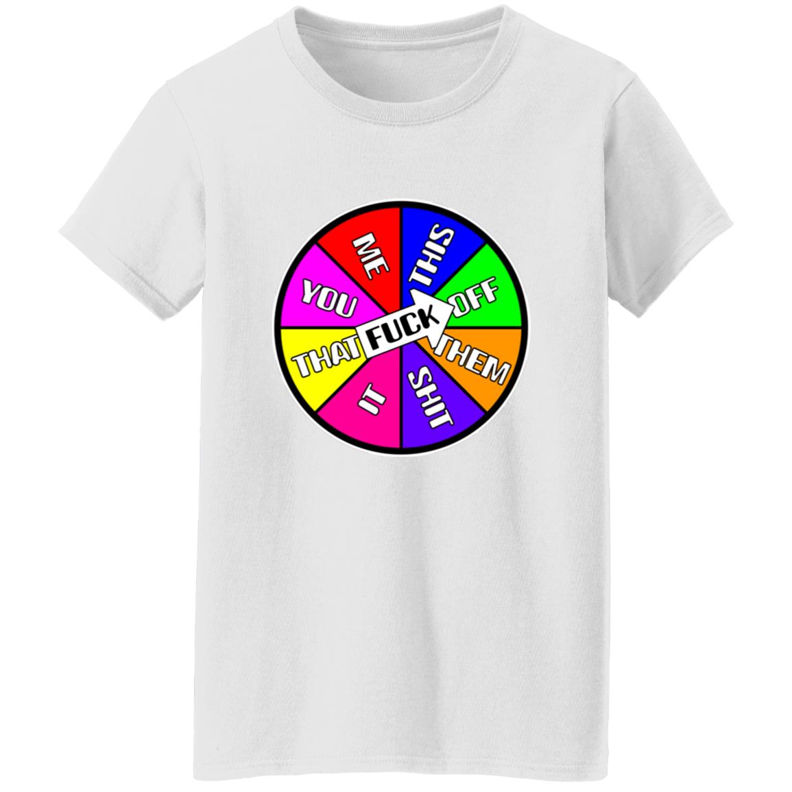 Oversized T-Shirt Fuck Spinner