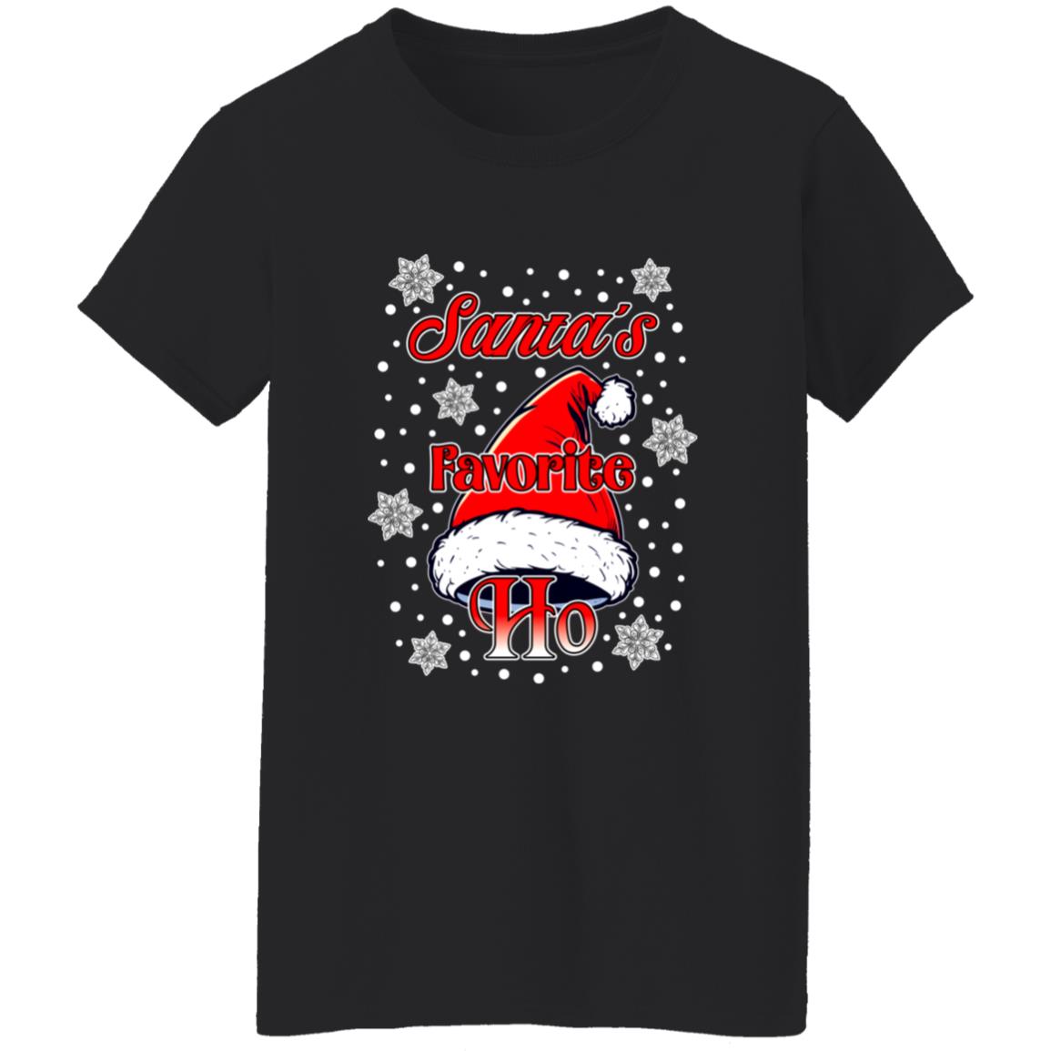Oversized T-Shirt Santa's Favorite Ho