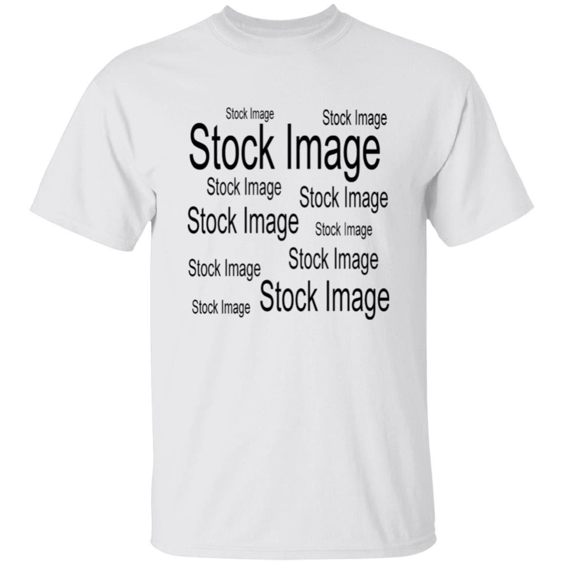 Oversized T-Shirt Stock Image (Black)