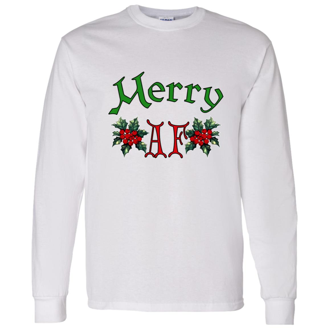 LS T-Shirt Merry AF