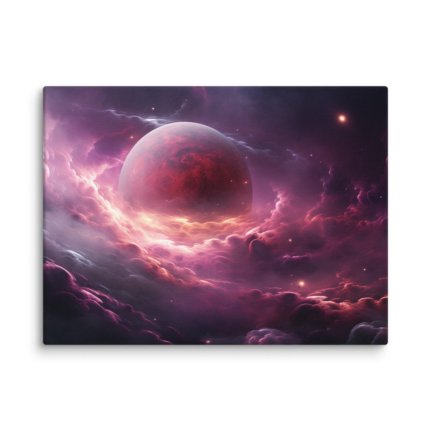 Canvas Nebula Cloud Planet