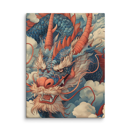 Canvas Chinese Dragon